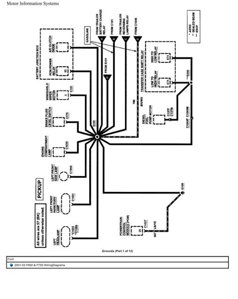 Ford F750 Wiring Diagram