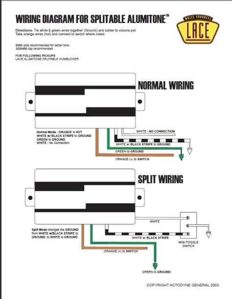 Lace Deathbar Wiring Diagram