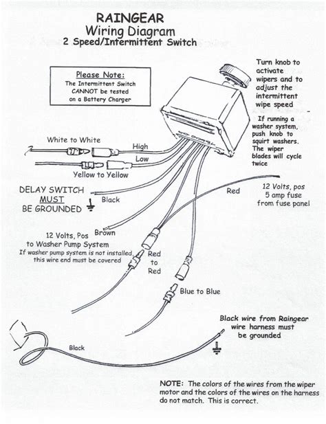 Nova Wiper Motor Wiring Diagram