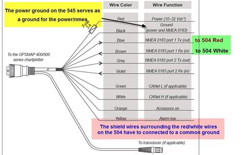 Transducer Wiring Diagram